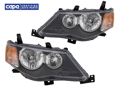 For 2007 2008 Mitsubishi Outlander  Head Lamp CAPA Passenger Driver Side PAIR - Изображение 1 из 4