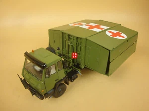 1/43 China PLA STYER SX2190 ARMY Medical Expand room TRUCK model - Picture 1 of 7
