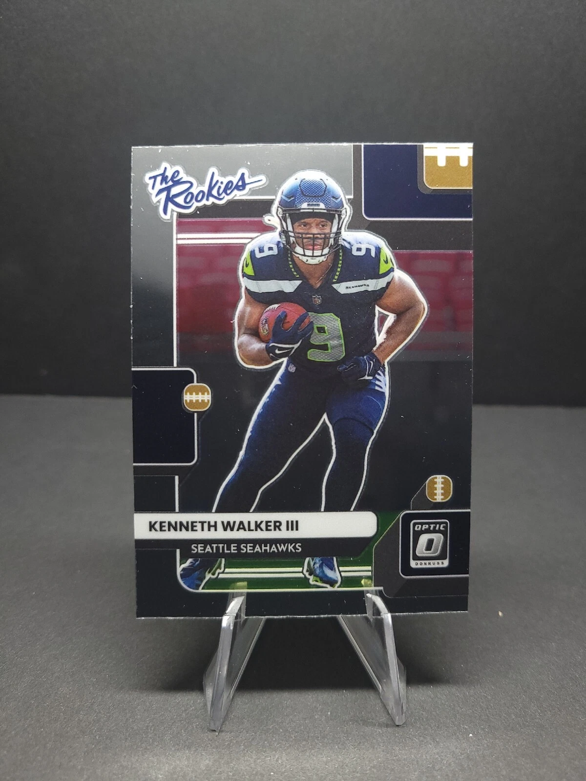 2022 Panini Donruss Optic Kenneth Walker III The Rookies #TR-18 Seattle Seahawks