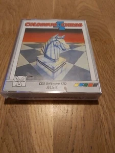 Colossus 4 Chess -MSX-CDS Software LTD -Cassette + Box - Afbeelding 1 van 4