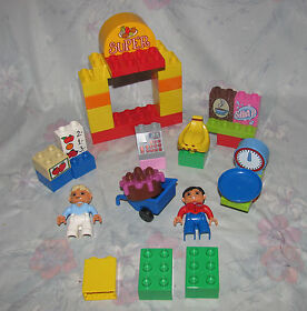 Lego Duplo 6137 My First Supermarket - Grocery Store - Food, 2 Figures