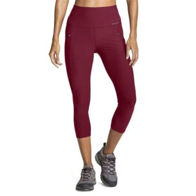Eddie Bauer Women's Trail Tight Capris - High Rise Foto 1 de 4
