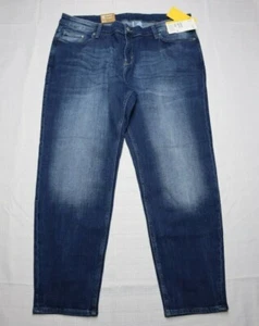 H&M Jeans Womens Size 18 High Rise Girlfriend Jean Medium Wash Blue Denim NWT - Picture 1 of 10