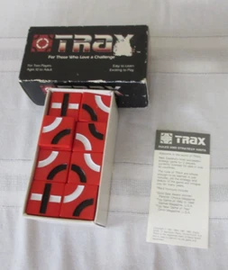 TRAX- Vintage Strategy Tile Game 1981 Made in New Zealand Complete in box - Picture 1 of 5