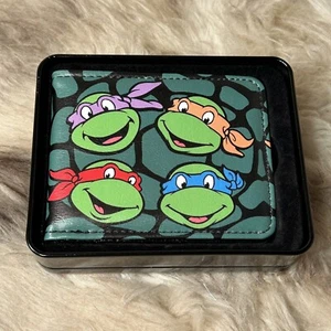 NIB Buckle-Down Men's Bi-fold Wallet - Teenage Mutant Ninja Turtles - Picture 1 of 4