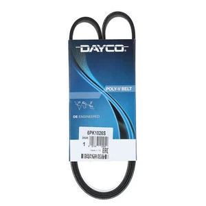 Cinghia Poly-V Dayco Ausiliaria per Audi Cupra Seat Skoda VW Volkswagen 6PK1026S - Foto 1 di 2