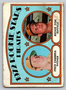 1972 Topps Pirates 1972 Rookie Stars Fred Cambria / Richie Zisk Rookie #392 - Bild 1 von 2