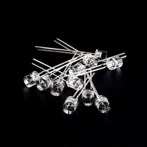 10PCS 5mm Photodiode Photosensitive Diode Flat Head QT523C-EE1 Light Sensitive - Picture 1 of 5
