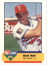 1994 Tulsa Drillers Fleer/ProCards #247 David Rolls