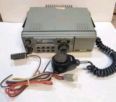 Icom VHF Marine Transceiver IC-M80 Untested  - Image 1 of 4