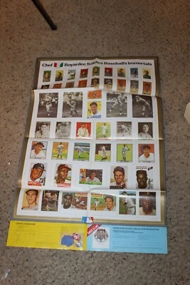 Póster del juego Chef Boyardee Baseball Immortals All Star 1984 34" X 22" Foto 1 de 4