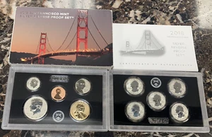 2018-S Silber Reverse Proof Set U.S. Mint OGP/COA - Bild 1 von 7