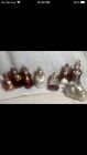 Vintage Jcpenney Home Collection Nativity 10 Pc Hand Blown Glass Ornament Set