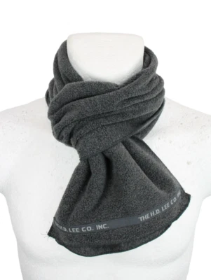 Lee Scarf Men One Size Knitted Square Soft Blend Sherpa Like - image 1 of 4