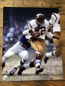 Charley Taylor Signed 16x20 Photo - Redskins JSA Certified! HoF! Great pic! - Picture 1 of 4