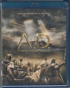 A.D. THE BIBLE CONTINUES (2015) 4 Disc Set Blu Ray NEW Sealed Unopened 12 Eps. - Picture 1 of 2