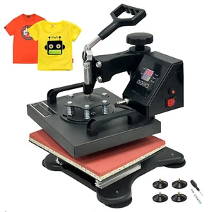 30x25cm Heat Press Hitzepresse Heißpresse Textilpresse Textildruck Transferpress - Bild 1 von 12