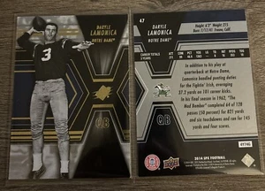 2014 SPx #47 Daryle Lamonica Notre Dame Raiders Bills - Picture 1 of 1