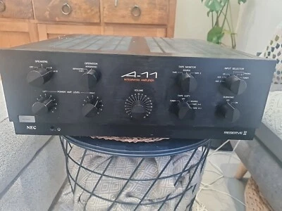 NEC A-11 RESERVE II AMPLIFIER/PRE AMP  EXTREMELY RARE GEAR - Image 1 of 4