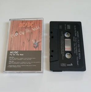 AC/DC FLY ON THE WALL CASSETTE TAPE ATLANTIC 1985 - Picture 1 of 1