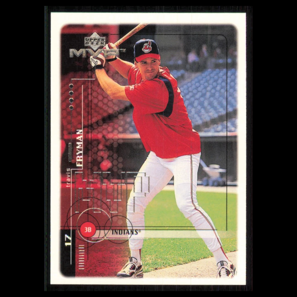 Travis Fryman #64 1999 Upper Deck MVP Cleveland Indians Baseball Card MLB NM - Image 1 of 3