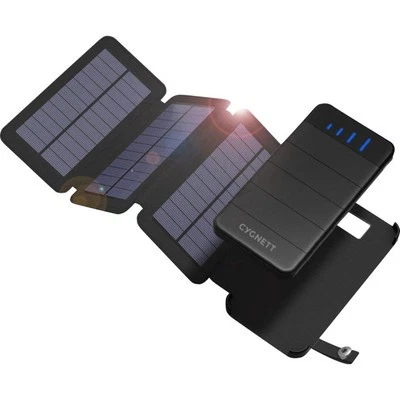 CYGNETT PB8KSP  8K Mah Power Bank With Solar Panel Chargeup Explorer - image 1 of 4
