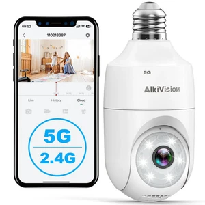 2K Camaras De Seguridad 360 Inalambricas Solare 5G Y 2.4G 24/7 Para Casa Esterno - Foto 1 di 6