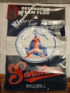 MLB Equipo Deportes Evergreen LINO Jardín Bandera 12.5" x 18" The Senators - Imagen 1 de 2
