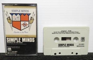 SIMPLE MINDS SPARKLE IN THE RAIN CASSETTE TAPE TESTED - Picture 1 of 2