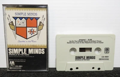 SIMPLE MINDS SPARKLE IN THE RAIN CASSETTE TAPE TESTED - Image 1 of 2