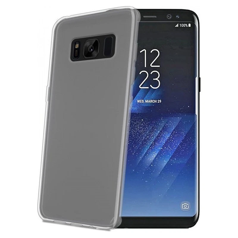 CELLY GELSKIN CUSTODIA PER SAMSUNG GALAXY S8 PLUS COLORE TRASPARENTE - Immagine 1 di 1