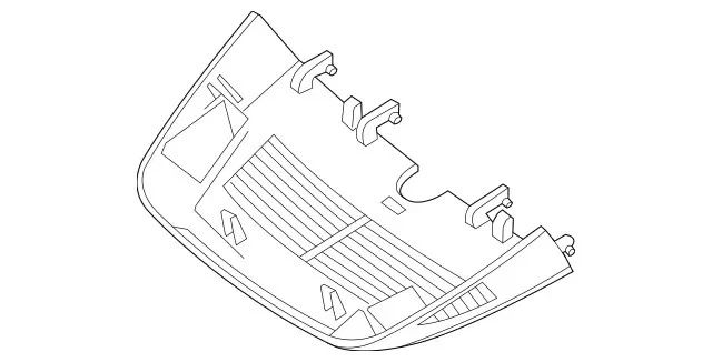Sensor de luz de lluvia cubierta original Mercedes-Benz 166-821-16-36-9051 Foto 1 de 1