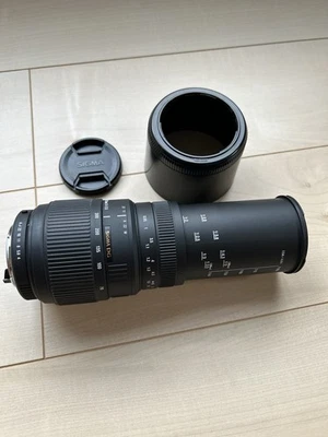 Sigma DG Macro Super 70-300mm 58mm 1:4-5.6 Lens For Canon w/ Sun Shade. - Image 1 of 4