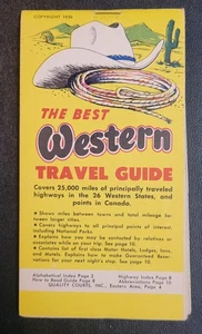 Guida di viaggio Best Western - 3 x 5 pollici - 1956 - Rambler Motel-Cameron-Missouri - Foto 1 di 10