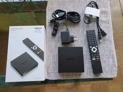 Nokia Streaming Box 8000 Android TV Chromecast HDMI Netflix Prime Video TV Box - Bild 1 von 4