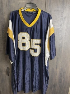 Vintage JNCO Jeans Y2K Jersey #85 Blue Adult 5XLT - Picture 1 of 9