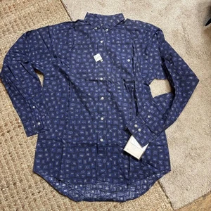 Herren Timber Creek Wrangler 90s NOS Button Down Hemd Gr. Medium - Bild 1 von 5