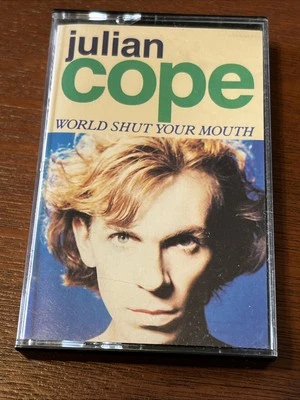 Julian Cope - World Shut Your Mouth (1986) EP Cassette  Island Records (CRC) - Image 1 of 4