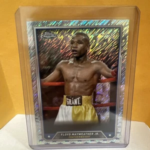 2024 Topps Chrome Boxing Floy Mayweather Shimmer #31  - Picture 1 of 4