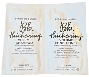 Bumble & Bumble Thickening Volume Shampoo & Conditioner Sample .24oz/7mL pack - Picture 1 of 1