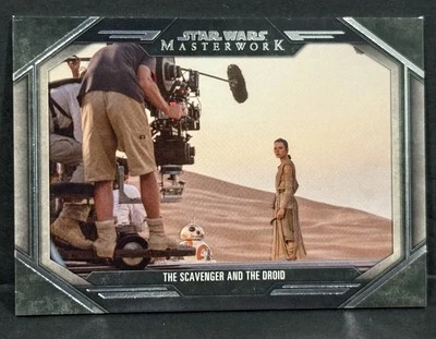 2024 Topps Masterwork Star Wars #BTS-3 The Scavenger And The Droid Insert - Image 1 of 2