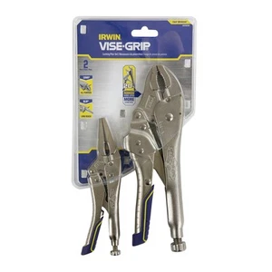 Irwin Vise-Grip 2 Piece Fast Release Locking Pliers Set - Picture 1 of 2