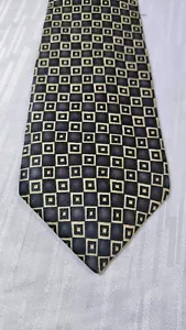 CHARLESTON TIE RACK 100% SILK TIE SETA CRAVATTA NECKTIE MADE IN ITALY - Imagen 1 de 6