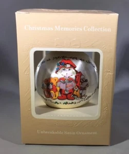 Christmas Memories Collection, Unbreakable Satin Ornament - Picture 1 of 2