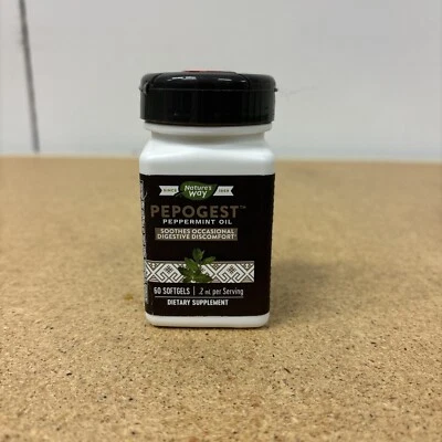 Nature's Way Pepogest Peppermint Oil- Soothes Digestive Discomfort BB 06/30/2025 - Image 1 of 4