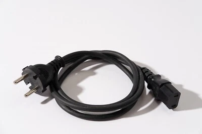 European Power Cable/Kettle Lead (female) 1m long - Image 1 of 2