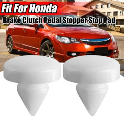 for Acura&Honda Clutch & Brake Pedal Stop Pad Bushing set of 2 NEW 46505 SA5 000 - Image 1 of 4