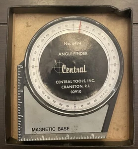 Central 6494 Angle Finder with Magnetic Base - Picture 1 of 3