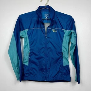 Chaqueta cortavientos Mountain Hardwear para mujer M mediana ligera azul al aire libre - Imagen 1 de 13