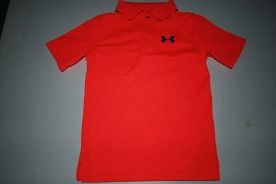 Youth Under Armour YXS Polo Collared Dress Shirt (Salmon) Under Armour - Image 1 of 3